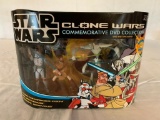 Clone Wars Commemorative DVD Collection Commander Cody, Obi-Wan, Grievous NEW