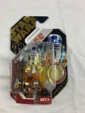 STAR WARS 30th anniversary Collection Saga Legends R2-D2 Action Figure with Gold Coin NEW