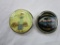 Lot of 2 vintage make-up compacts with mirrors