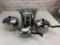 Lot of 4 Stainless Cooking Pans