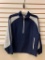 Men's FJ FootJoy Performance Blue 1/2 Zip Pullover Jacket - Size Medium