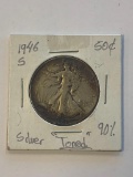 1946-S Walking Liberty Half Dollar 90% Silver