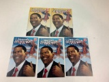 Lot of 5 SPIDER-MAN Marvel Comics # 483 with Variant Barack Obama Cover 2nd and 3rd Printing