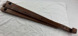 Vintage Wooden 3 String Dulcimer Stringed Musical Instrument Folk Music34 3/4