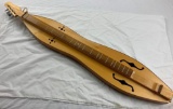 Vintage Wooden 4 String Dulcimer Stringed Musical Instrument Folk Music