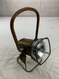 1940's Permission Electric Lantern JUSTRITE Electric Lantern Miner's Light #44S