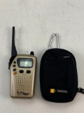 Cobra FRS 310WX Micro Talk Weather two-way radio with case
