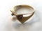14K Gold Pearl and Emerald Ring Sz 6 and 2.9g TW