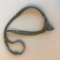 Sterling Silver Necklace with Small Semi-Precious Stone Detail on Center Plate 29g