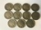 Lot of 11 US Buffalo Nickels Five Cents 1930, 1934-D, (3)1935, 1935-D, (2)1936, (2)1936-D, 1936-S