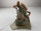 The Hunt sculpture Handmade Native American art piece by August Arts with COA