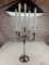 Vintage silverplate candle stick candelabra 5 Arm