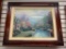 Thomas kinkade limited edition Artist Proof Framed Canvas print LAMPLIGHT BROOKE 290/400 A/P Signed