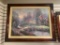 Thomas kinkade limited edition Gallery Proof Framed Canvas print SPRING GATE II 34/865 G/P Signed