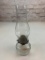 vintage kerosene Clear Glass lamp