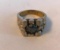 14KT Electro-Gold-Plated Costume Ring Size 8.5. 9.04 grams.