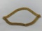 Vintage Gold Tone Costume Jewelry Necklace