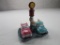 Old time gas station salt and pepper shaker set