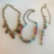 Lot of 3 Misc. Beaded Costume Necklaces