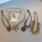Lot of 5 Misc. Rhinestone Costume Necklaces