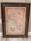 Caribbean Sea Framed Map Print