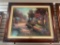 Thomas kinkade limited Edition Framed Canvas print COBBLESTONE LANE I 814/2950