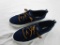 New pair of blue canvas ladies Sperry topsider shoes Sz. 9