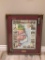 Cape Hatteras Framed Map Print Ann Sader 1992 with framed decor