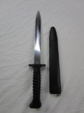 Swiss Army F+W Wegner Fixed Blade Bayonet Dagger Knife with Scabbard