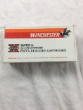 50 Rounds of Winchester Super-x 9mm Luger (Parabellum) Silvertip Hollow Point