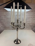 Vintage silverplate candle stick candelabra 5 Arm