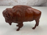 Vintage resin BUFFALO Figure