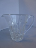 Clear cut crystal pitcher 6