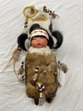 Native American Summer Rain Collector's Series Baby Papoose wall hanging