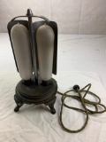 Antique general electric Table Lamp Light with 2 Long Bulbs
