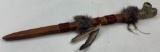 Native American Replica Peace Pipe Decor