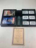 RONALD REAGAN - A Tribute - Limited Edition 2 unopened VHS & 6 Cassette Tapes with COA