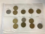 Lot of 13 Tokens; Carwash, Vacuum, Parking and Others