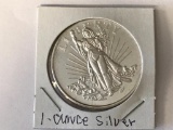 1oz .999 Fine Silver Liberty Bullion