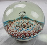 Murano-style glass paperweight 3.5