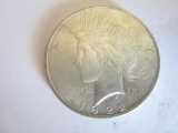 Circulated 1922 Liberty Peace Dollar 90% Silver