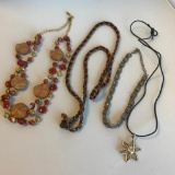 Lot of 4 Misc. Costume Necklaces
