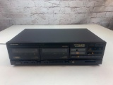 Pioneer CT-1280WR Stereo Double Cassette Tape Deck Recorder/ Player Dolby B, C