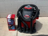 Craftsman 16 Gallon 6.5 Peak HP Wet Dry Vac Heavy Duty Shop Vac with Attachments and 2 New Filters