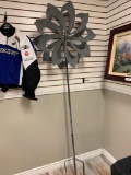 Metal Wind Spinner Garden Yard Sculpture 86