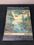 Drawings For The Hobbit JRR Tolkien 50th Anniversary Exhibition Framed Poster