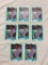 1990 Fleer Baseball GREG VAUGHN Lot of 8 ROOKIE Cards