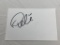 PELE Soccer Player AUTOGRAPH Signed Index Card
