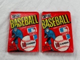 1981 Donruss Baseball Lot of 2 Sealed Wax Packs