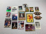 Lot of 18 Oversized Sports Cards STARS and HOF Players